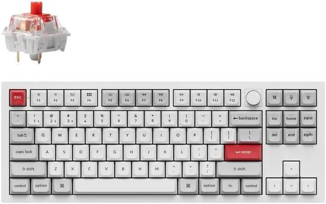 Keychron Q3 Pro QMK/VIA Wireless Custom Mechanical Keyboard Q3P-P1