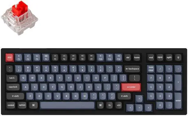 Keychron K4 Pro US配列 赤軸 Keychron K4 Pro QMK/VIA Wireless Mechanical Keyboard w/Red Switch