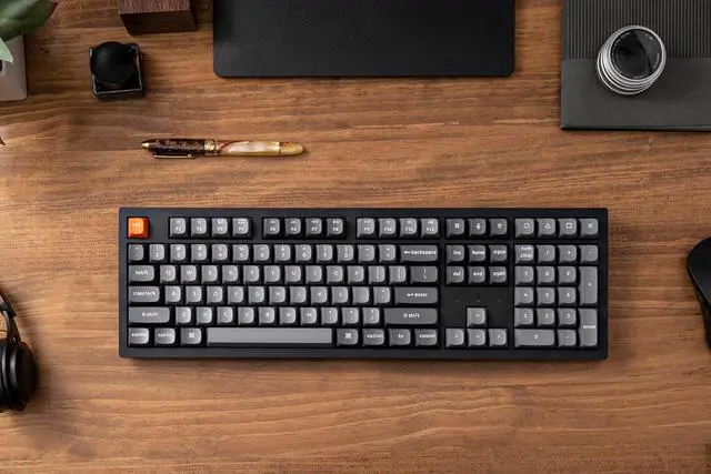 Alt view image 3 of 7 - Keychron K10 Max RGB Hot-swappable Wireless Mechanical Keyboard(K10M-H3)
