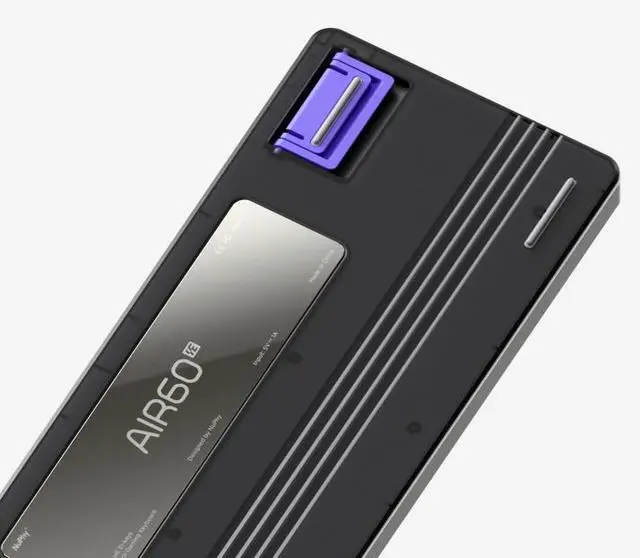 Alt view image 4 of 4 - NuPhy Air60 HE RGB Low Profile Hotswap Wired Mechanical Gaming Keyboard 60% Layout (61 Keys), Magnetic Jade PRO Switches Compatible with Windows, iOS, macOS