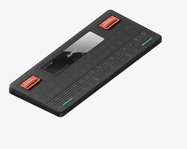 Alt view image 2 of 5 - NuPhy Air75 V2 RGB Low Profile Hotswap Wireless Mechanical Gaming Keyboard 75% Layout (84 Keys), Brown Switches Compatible with Windows, iOS, macOS, Basalt Black