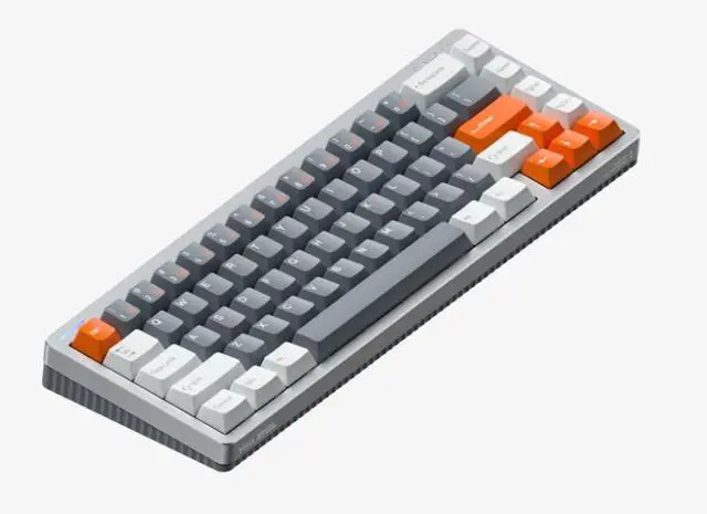 Main image of NuPhy Halo65 HE RGB Low Profile Hotswap Wired Mechanical Gaming Keyboard 65% Layout (67 Keys), Magnetic Coral Switches Compatible with Windows, iOS, macOS, Grey