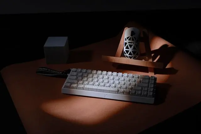 Alt view image 8 of 8 - MCHOSE ACE 68 60% Mechanical Gaming Keyboard Wired Rapid Trigger Hall Effect Keyboard Magnetic Switch Hyper-Fast 8000Hz Adjustable Actuation, Hot Swap, RGB PC MAC Laptop (White Topographic/Ice Rhino)