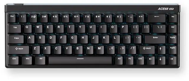 Main image of MCHOSE ACE 68 Air 65% Magnetic Switch Wired Gaming Keyboard, Rapid Trigger Hall Effect Keyboard with Adjustable Actuation Hot Swap RGB Snap Tap Hyper-Fast 8K Hz Polling Rate (Aurora Black)