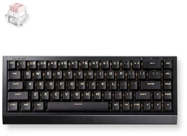 Main image of MCHOSE Ace 68 GT Full-aluminum Esports Hall Effect Keyboard - Black Gold