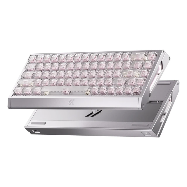 Alt view image 2 of 2 - MCHOSE Ace 68 GT Full-aluminum Esports Hall Effect Keyboard - Aero Silver