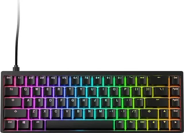 Main image of Endgame Gear KB65HE Hall Effect RGB Hot-Swappable Mechanical Keyboard, Gateron KS-37B Magnetic Switches Double-Shot PBT Keycaps, Full Aluminium Body, SF (68 Keys), Black