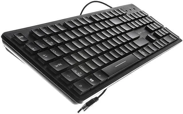 Main image of BlueDiamond Connect Backlit 37394 Black USB Wired Slim Slimline USB Keyboard