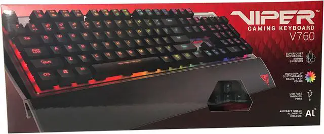 Alt view image 7 of 8 - Patriot Viper V760 Mechanical RGB Gaming Keyboard