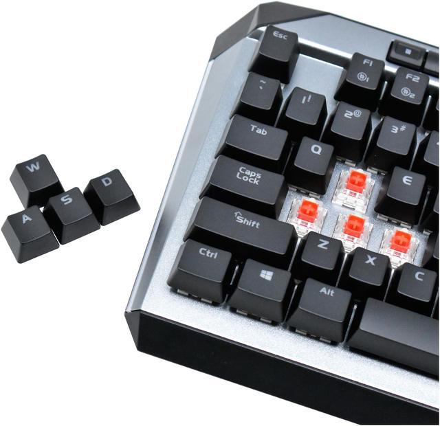 Alt view image 14 of 20 - Patriot Viper Gaming V765 Mechanical RGB Illuminated Gaming Keyboard w/Media Controls - Kailh Box Switches, 104-Standard Keys, Removable Magnetic Palm Rest - PV765MBWUXMGM
