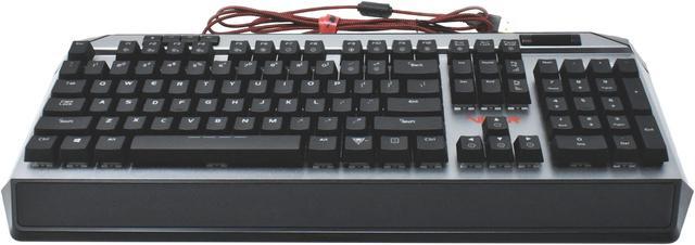 Alt view image 4 of 20 - Patriot Viper Gaming V765 Mechanical RGB Illuminated Gaming Keyboard w/Media Controls - Kailh Box Switches, 104-Standard Keys, Removable Magnetic Palm Rest - PV765MBWUXMGM