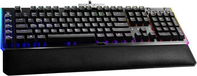 Alt view image 3 of 7 - EVGA Z20 RGB Optical Mechanical (Linear Switch) Gaming Keyboard 811-W1-20US-KR