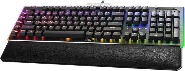 Alt view image 2 of 7 - EVGA Z20 RGB Optical Mechanical (Linear Switch) Gaming Keyboard 811-W1-20US-KR