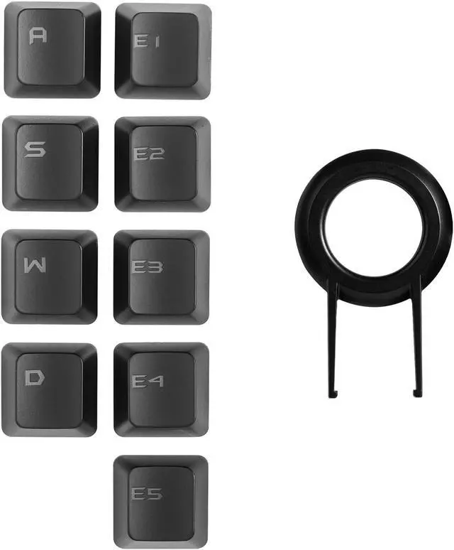 Alt view image 5 of 14 - EVGA Z20 RGB Optical Mechanical (Clicky Switch) Gaming Keyboard 812-W1-20US-KR