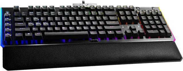 Alt view image 3 of 14 - EVGA Z20 RGB Optical Mechanical (Clicky Switch) Gaming Keyboard 812-W1-20US-KR