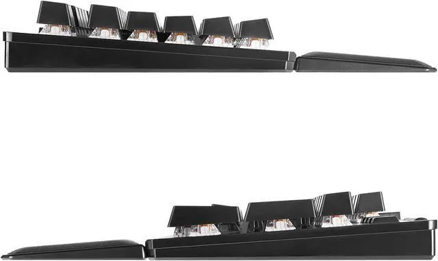 Alt view image 5 of 20 - EVGA Z15 RGB Mechanical Gaming Keyboard, Linear Switch, RGB Backlit LED, Hot Swappable Kailh Speed Silver Switches 821-W1-15US-KR