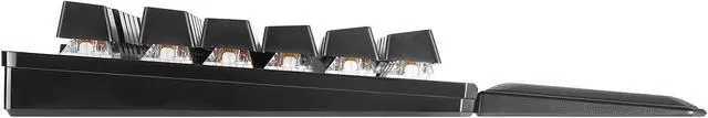 Alt view image 6 of 9 - EVGA Z15 RGB Mechanical Gaming Keyboard, Clicky Switch, RGB Backlit LED, Hot Swappable Kailh Speed Bronze Switches 822-W1-15US-KR