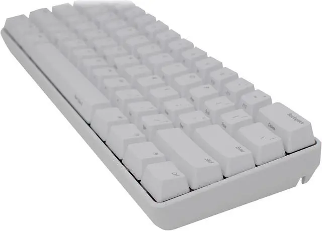 Alt view image 7 of 14 - iKBC Poker2 Mechanical Keyboard with Cherry MX Brown Switch, White