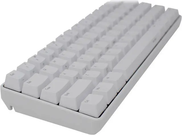 Alt view image 8 of 14 - iKBC Poker2 Mechanical Keyboard with Cherry MX Brown Switch, White