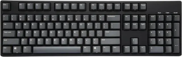 Alt view image 2 of 5 - iKBC KD104 PBT Full Size Mechanical Gaming Keyboard with Cherry MX Brown Switch, Black Case