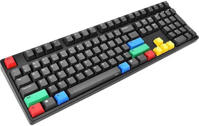 Main image of iKBC CD108 PBT Full Size Mechanical Gaming Keyboard with Cherry MX Clear Switch, Black Case