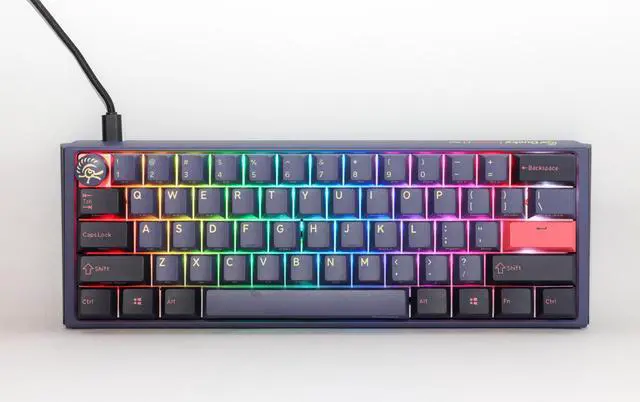 Alt view image 7 of 7 - Ducky ONE 3 RGB Cosmic - Mini - Red