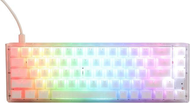 Ducky ONE 3 Aura RGB White, 65% Mechanical Keyboard - SF - Brown 