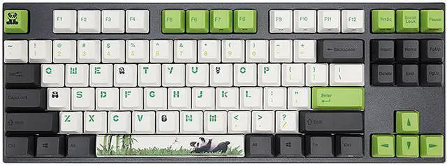 Main image of Varmilo Panda MA87MO2W/LLPANDAV 87 Normal Keys Mini USB Wired TKL Keyboard