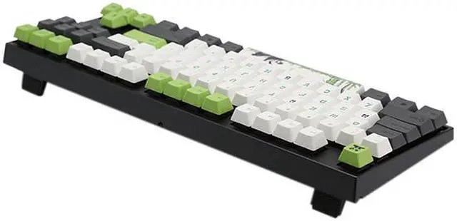 Alt view image 4 of 4 - Varmilo Panda MA87MO2W/LLPANDAV 87 Normal Keys Mini USB Wired TKL Keyboard