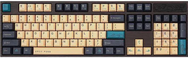 Main image of Varmilo VA104S Dragon, EC Sakura Switch