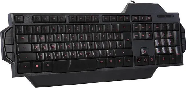 Main image of Speedlink Rapax Gaming Keyboard - Black