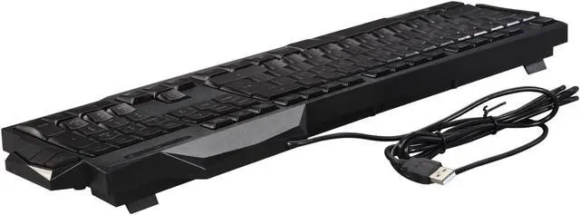 Alt view image 3 of 4 - Speedlink Rapax Gaming Keyboard - Black