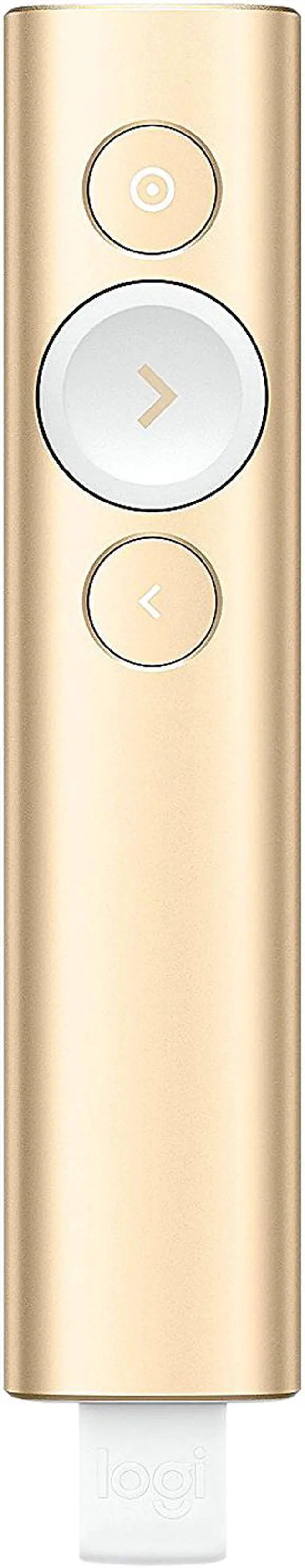 Alt view image 2 of 4 - Logitech Spotlight Presentation Remote - Gold