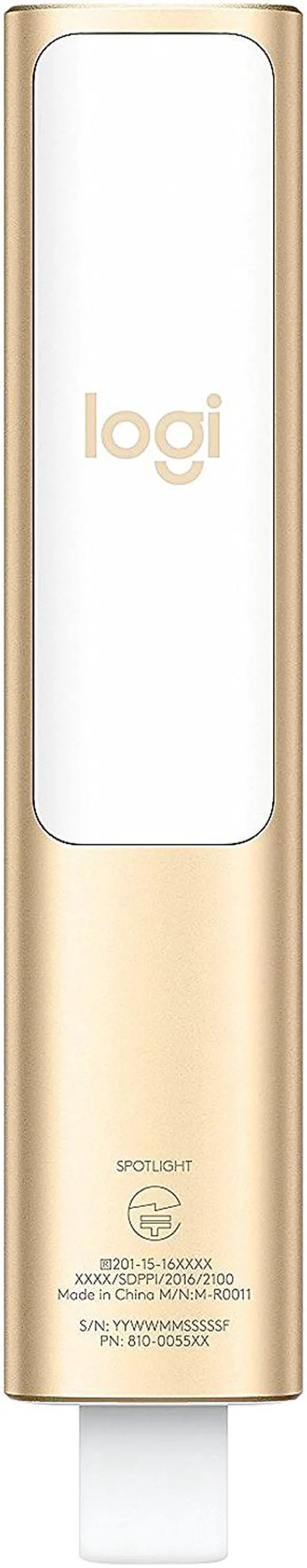 Alt view image 3 of 4 - Logitech Spotlight Presentation Remote - Gold
