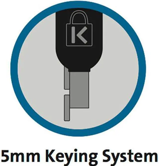 Alt view image 5 of 8 - Kensington N17 Keyed Laptop Lock For Dell Devices