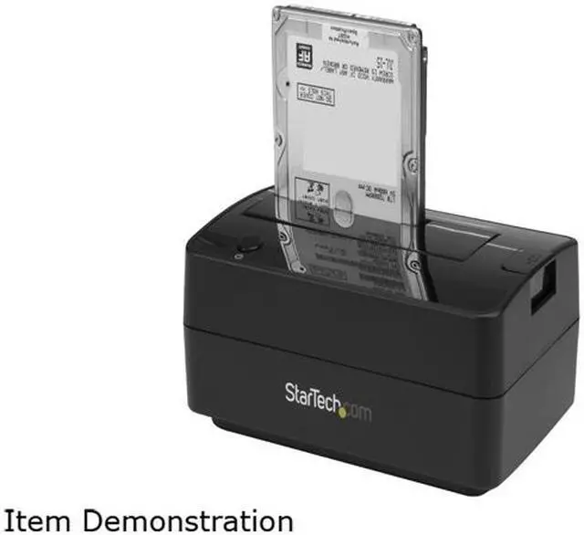 Alt view image 5 of 8 - STARTECH.COM SDOCKU313E 1BAY USB 3.1 GEN 2 /ESATA DOCK