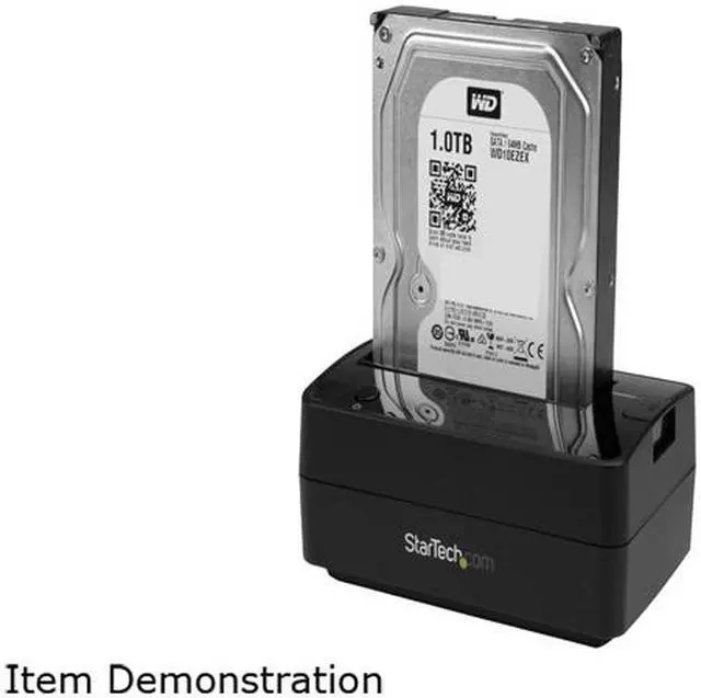 Alt view image 6 of 8 - STARTECH.COM SDOCKU313E 1BAY USB 3.1 GEN 2 /ESATA DOCK