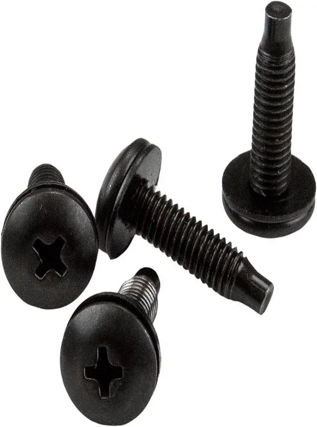 Main image of StarTech.com CABSCRWS1032 Server Rack Screws - 50 Pack - 10-32 Screws - Rack Mount Screws - Network Rack Screws - Rack Mount Hardware
