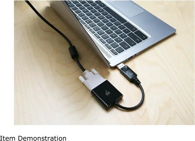 Alt view image 3 of 3 - IOGEAR Active DisplayPort to DVI Adapter - 4K 30Hz - DisplayPort/DVI for Video Device, Projector, Notebook, Graphics Card, Monitor, HDTV - 1 Pack - 1 x DisplayPort Male Digital Video - 1 x DVI Female