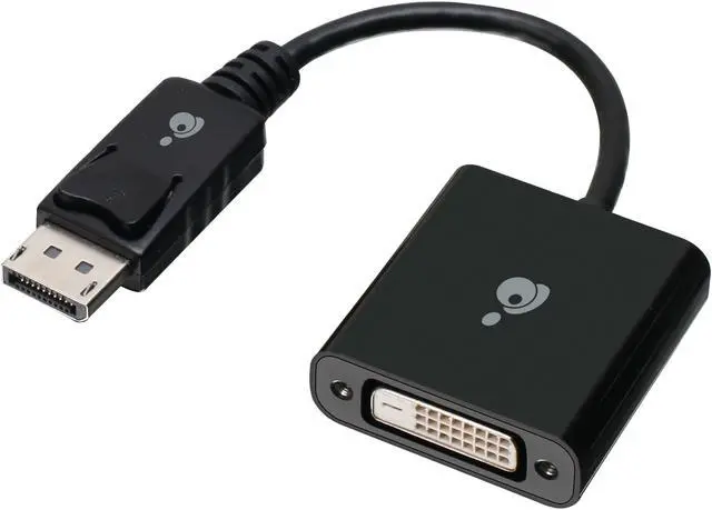 Alt view image 2 of 3 - IOGEAR Active DisplayPort to DVI Adapter - 4K 30Hz - DisplayPort/DVI for Video Device, Projector, Notebook, Graphics Card, Monitor, HDTV - 1 Pack - 1 x DisplayPort Male Digital Video - 1 x DVI Female