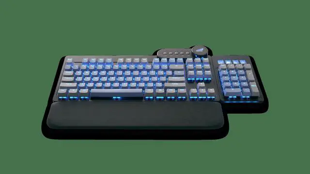 Alt view image 4 of 14 - MOUNTAIN Mineral PBT Keycap set - US-ANSI + ISO addon - PBT Double-Shot - OEM Profile - 113 Keys (Dolomite B)