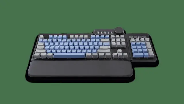 Alt view image 3 of 14 - MOUNTAIN Mineral PBT Keycap set - US-ANSI + ISO addon - PBT Double-Shot - OEM Profile - 113 Keys (Dolomite B)