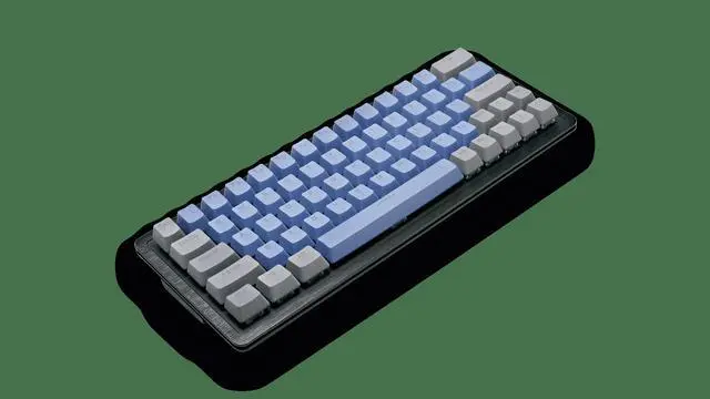 Alt view image 7 of 14 - MOUNTAIN Mineral PBT Keycap set - US-ANSI + ISO addon - PBT Double-Shot - OEM Profile - 113 Keys (Dolomite B)