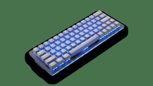 Alt view image 8 of 14 - MOUNTAIN Mineral PBT Keycap set - US-ANSI + ISO addon - PBT Double-Shot - OEM Profile - 113 Keys (Dolomite B)