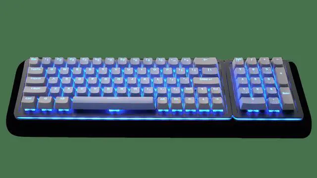 Alt view image 14 of 14 - MOUNTAIN Mineral PBT Keycap set - US-ANSI + ISO addon - PBT Double-Shot - OEM Profile - 113 Keys (Dolomite B)
