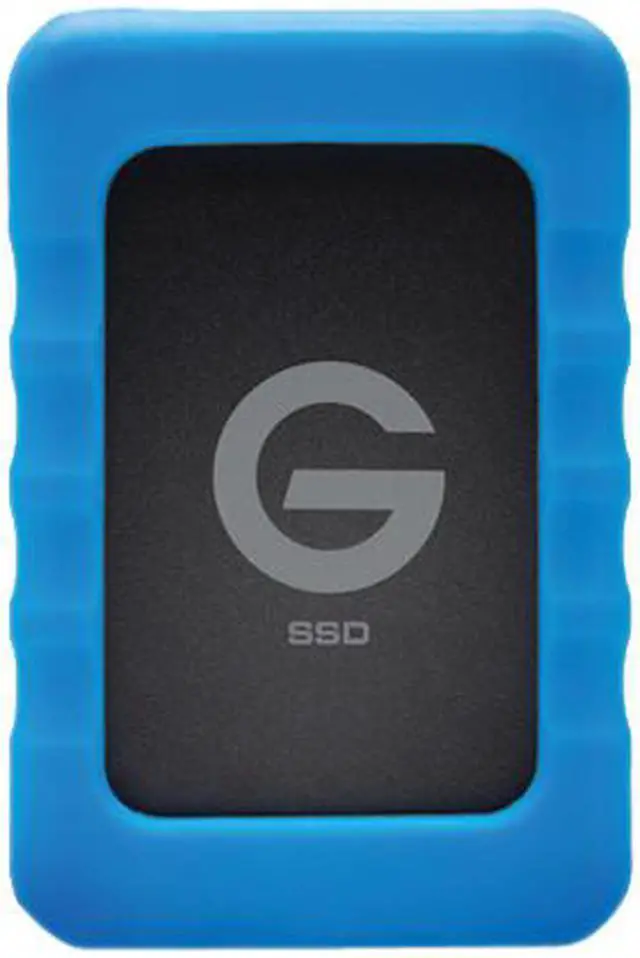 Alt view image 2 of 5 - G-Technology G-Drive Ev Raw Gdevrssdna5001sdb 500 Gb Portable Solid State Drive - External - Sata