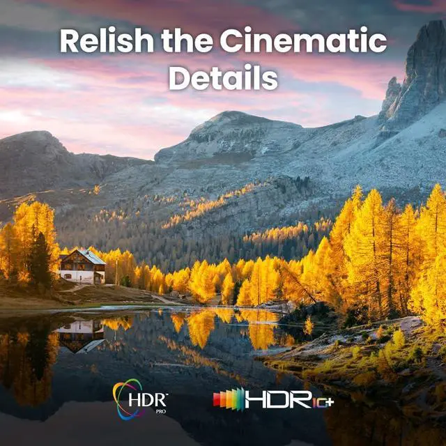Alt view image 5 of 9 - BenQ W4100i 4K HDR Smart Home Theater Projector, 3200 Lumens, 100% DCI-P3, Rec.709, Factory-Calibrated, Android TV with Netflix, 4-Way Lens Shift, HDR10+ & HLG Support, LED Long Lifespan