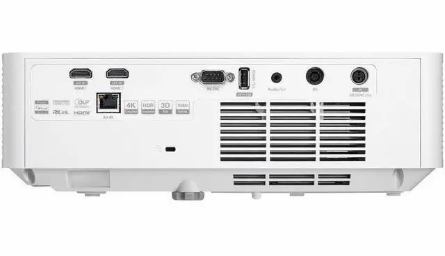 Alt view image 4 of 6 - Optoma ZH430UST 3D Ultra Short Throw DLP Projector - 16:9 - White High Dynamic Range (HDR) - 1080p - 30000 Hour - 300,000:1 - 4000 lm - HDMI - USB - RJ-45  ZH430UST