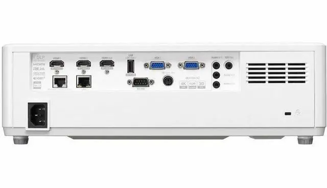 Alt view image 4 of 5 - 7000 lumen 4K UHD projector - High brightness and compact for multiple professional environments Long life DuraCore laser technology - Delivers 30,000 hours of virtually maintenance free operation Dust resistant - Independently tested, IP6X