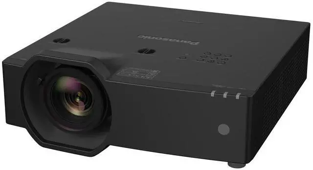 Main image of Panasonic Short Throw Laser LCD Projector - Digital Link - 4K Signal Input - Black Cabinet - 6,200 lm - WUXGA (PT-VMZ6STBU7)